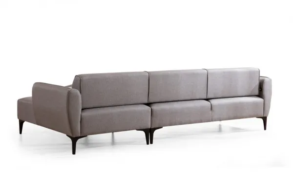 Hanah Home Rohová sedací souprava Belissimo 270 cm světle šedá pravá