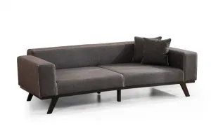 Trojmiestna rozkladacia pohovka Leon 3 Seater - Anthracite