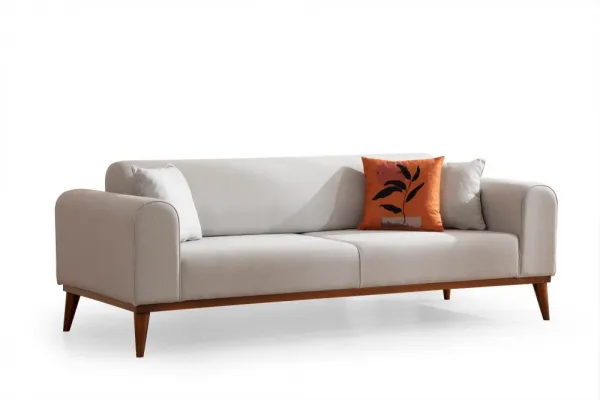 Trojmiestna rozkladacia pohovka Cofi 3 Seater - Cream
