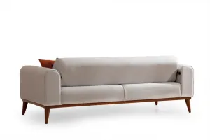 Trojmiestna rozkladacia pohovka Cofi 3 Seater - Cream