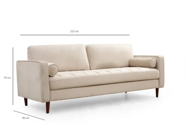 Trojmiestna pohovka Rome - Beige