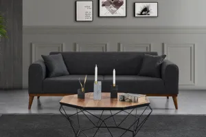 Trojmiestna rozkladacia pohovka Cofi 3 Seater - Anthracite