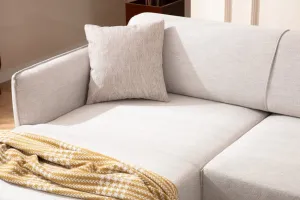 Rohová sedacia súprava / Rohová pohovka Belissimo Left - Off White
