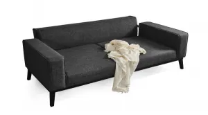 Trojmiestna rozkladacia pohovka Bali 3 Seater - Anthracite