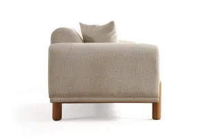 Trojmiestna rozkladacia pohovka Lyke 3 Seater - Cream