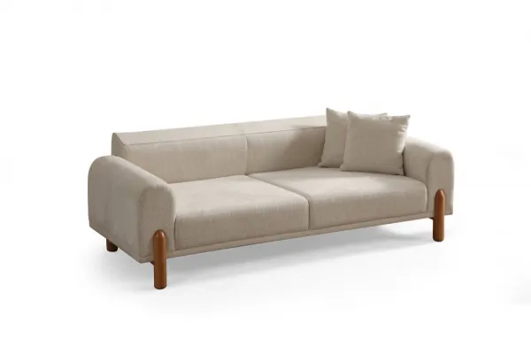 Trojmiestna rozkladacia pohovka Lyke 3 Seater - Cream