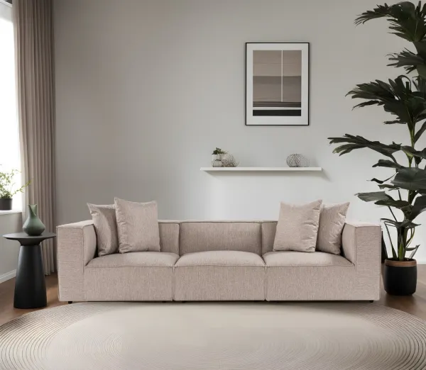 Trojmiestna pohovka Sora 3 - Sand Beige