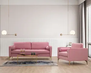 Kreslo ušiak Rome - Rose