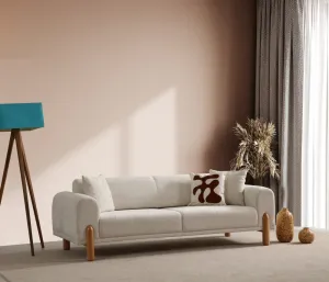 Trojmiestna rozkladacia pohovka Lyke 3 Seater - Cream