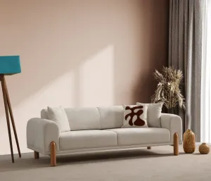 Trojmiestna rozkladacia pohovka Lyke 3 Seater - Cream