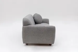 Trojmiestna pohovka Eddy - Light Grey