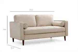 Dvojmiestna pohovka Rome - Beige