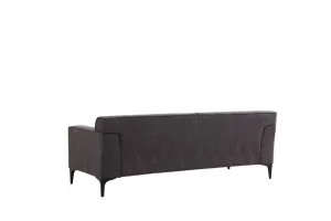 Trojmiestna pohovka New Petra 3 - Anthracite