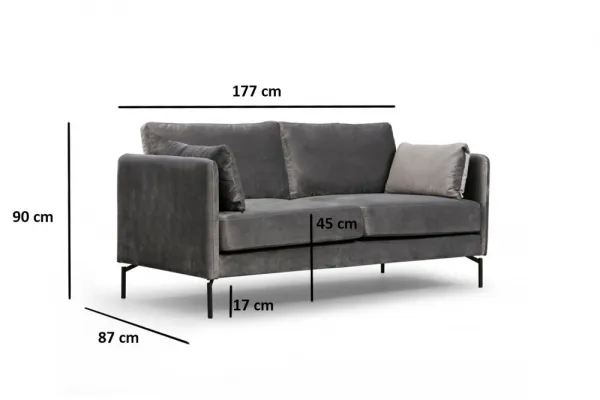 Dvojmiestna pohovka Sino 2 Seater