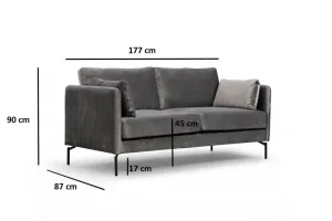 Dvojmiestna pohovka Sino 2 Seater