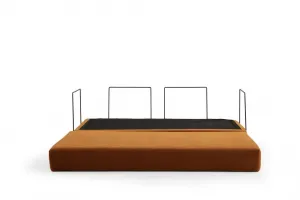 Dvojmiestna rozkladacia pohovka Via Con - Orange