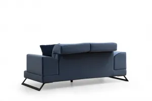 Dvojmiestna pohovka Frido - Navy Blue