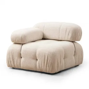 Hanah Home Modul pohovky Bubble bouclé krémový levý