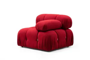 Hanah Home Modul pohovky Bubble červený pravý
