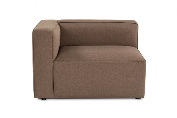 Kreslo / Jednomiestna pohovka Mora XL 1L - Brown