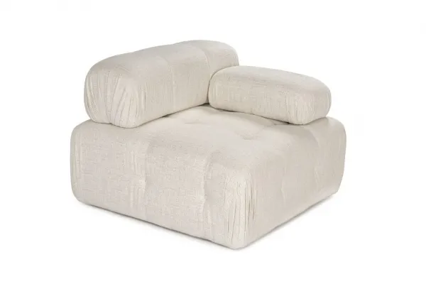 Kreslo / Jednomiestna pohovka Doblo 1R - Cream