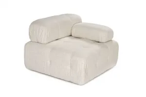 Kreslo / Jednomiestna pohovka Doblo 1R - Cream