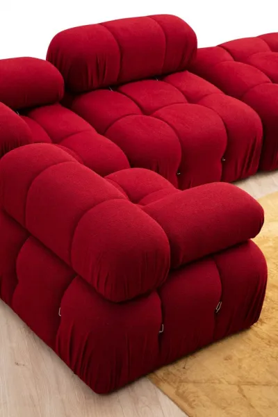 Hanah Home Modul pohovky Bubble červený levý