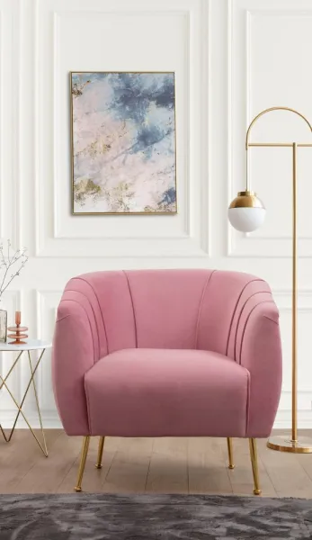 Kreslo ušiak Istiridye - Rose