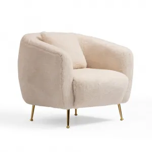 Kreslo ušiak Istiridye - Beige