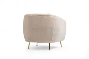 Kreslo ušiak Istiridye - Beige