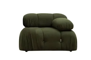Hanah Home Modul pohovky Bubble zelený pravý