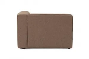Kreslo / Jednomiestna pohovka Mora XL 1R - Brown