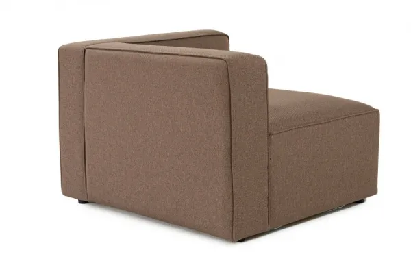 Kreslo / Jednomiestna pohovka Mora XL 1R - Brown