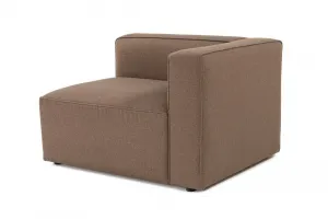 Kreslo / Jednomiestna pohovka Mora XL 1R - Brown