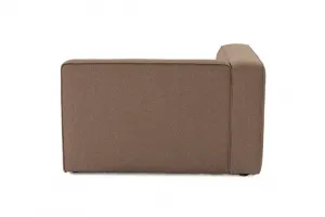 Kreslo / Jednomiestna pohovka Mora XL 1L - Brown