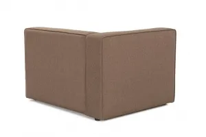Kreslo / Jednomiestna pohovka Mora XL 1L - Brown