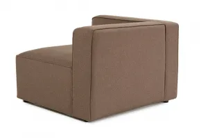 Kreslo / Jednomiestna pohovka Mora XL 1L - Brown