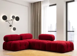 Taburetka Bubble Pouffe - Red