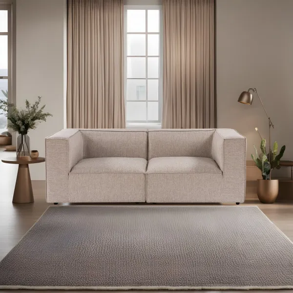 Dvojmiestna pohovka Sora 2 - Sand Beige