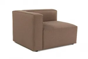 Kreslo / Jednomiestna pohovka Mora XL 1L - Brown