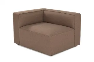 Kreslo / Jednomiestna pohovka Mora XL 1L - Brown