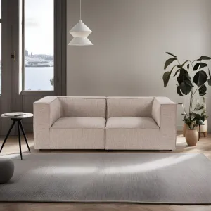 Dvojmiestna pohovka Sora 2 - Sand Beige