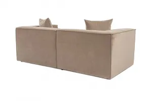 Dvojmiestna pohovka Sora 2 - Cappuccino