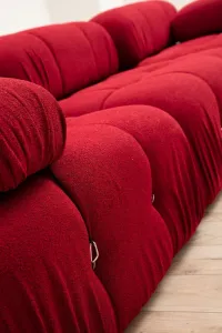 Hanah Home Modul pohovky Bubble červený levý
