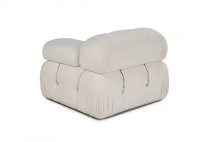 Kreslo / Jednomiestna pohovka Bubble 1R - Beige