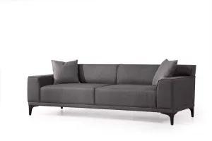 Trojmiestna pohovka Petra 3 -Anthracite