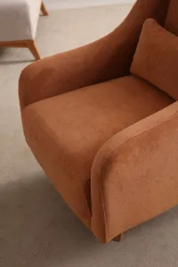 Kreslo ušiak Hera - Orange
