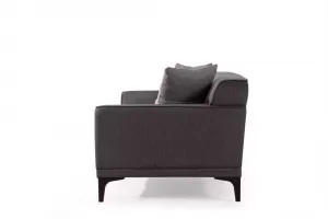 Trojmiestna pohovka Petra 3 -Anthracite