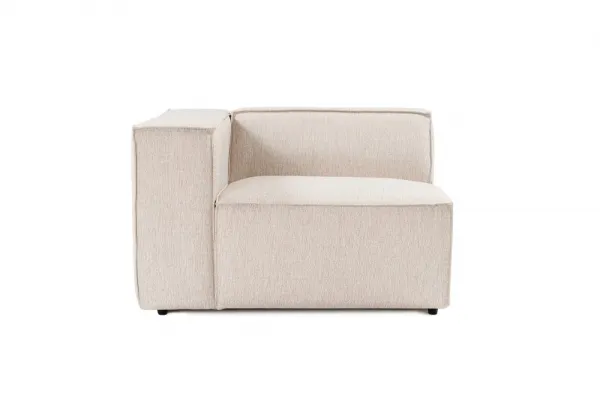 Kreslo / Jednomiestna pohovka Lora L1 - Light Brown