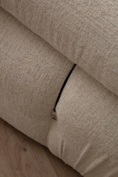 Hanah Home Modul pohovky Bubble bouclé krémový středový